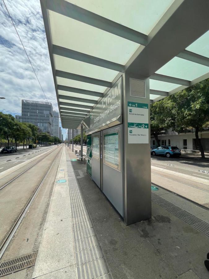 Forum De Barcelona Sea View Apartment With Garage Parking Sant Adria de Besos Exterior photo