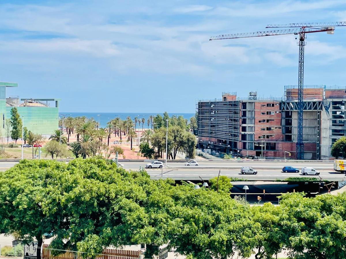 Forum De Barcelona Sea View Apartment With Garage Parking Sant Adria de Besos Exterior photo