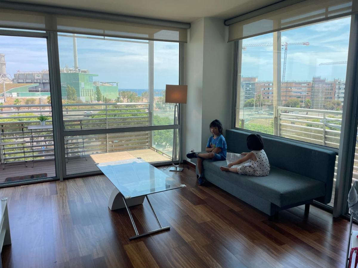 Forum De Barcelona Sea View Apartment With Garage Parking Sant Adria de Besos Exterior photo